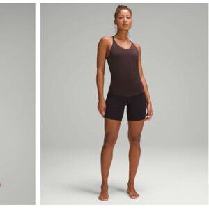 Lululemon Modal-Silk Yoga Tank Top Espresso Size 6 Excellent condition